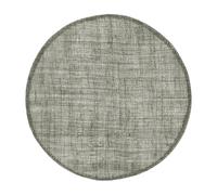 Dixie Dixie linen placemat round dark grey
