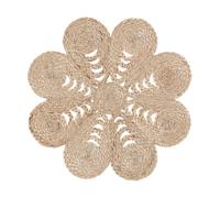 Dixie - Elin Anemone Placemat 40 cm, Natural - Natural
