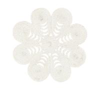 Dixie Elin placemat anemone Ø40 cm White