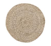 Dixie Elin placemat twist Ø38 cm Natural-grey