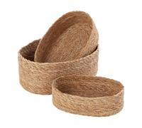 Dixie Emil bread basket oval 3-pack Natural