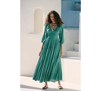 Dixie Maxi Dress by free-est at Free People in Frosty Spruce, Size: Large - female