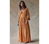 Dixie Maxi Dress by free-est at Free People in Golden Earth, Size: Small - female