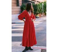 Dixie Maxi Dress by free-est at Free People in Persimmon, Size: Large - female