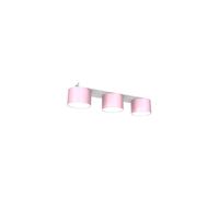 DIXIE Pink/White Ceiling Light 3xGX53 MLP7555