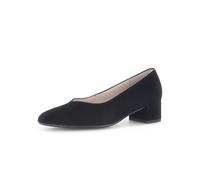 Dixie Womens Court Shoes Black Suede