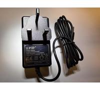 DIXIETREE 12V 3.0A AC Adapter for LED Lights - Power Converter - Barrel Connector 5.5mm x 2.1mm/2.5mm - UK Plug - 3M Cable