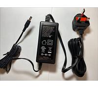 DIXIETREE 18V 3.25A 58W AC-DC Adaptor Power Supply with UK Plug, Compatible with Laptops, Tablets, Smartphones, Cameras, Power Tools, Other Rechargeable Gadgets