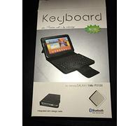 DIXIETREE Bluetooth Keyboard Leather Carry Case/Stand for 7" Inch HTC Flyer EVO View 4G