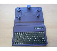 DIXIETREE Purple Bluetooth Keyboard Case & Stand 4 Versus Touchtab 7V 7" Android Tablet