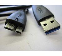 DIXIETREE Replacement USB 3.0 Cable Lead for Western Digital Elements 2.5" 1TB USB3.0 WDBUZG0010BBK-03