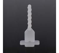 DIXII 100pcs Plastic Clips Floor Wall Tiling Spacers S Tile Flat Leveling System Tools for Home(DL-F01-B2)