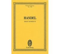 Dixit Dominus for Chorus & Orchestra. Study Score
