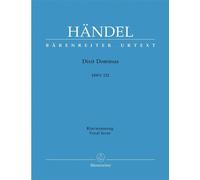 Dixit Dominus HWV 232 (Vocal Score), George Frideric Handel, Mixed Voices