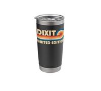 Dixit Retro 70s 80s Sunset Stripe Stainless Steel Insulated Tumbler