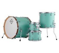 Dixon Cornerstone Hybrid 22 Drum Kit w/Hardware & Steel Snare Satin Neo-Mint