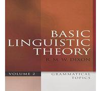 Dixon BASIC LINGUISTIC THEORY 2 GRAM TOPICS C Hardcover Book Dixon Multicolor