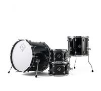 Dixon Cornerstone Hybrid 20 4pc Shell Pack Piano Black Gloss
