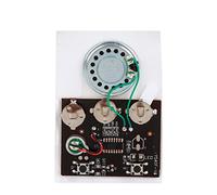 DIY 30 Second Recording Playback Device Voice Message Recorder Customizable Audio Toy for Crafts Greetings and Decor (Keyboard version)