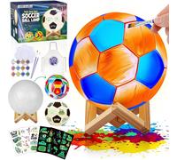 DIY 3D Football Lamp Kit - Paint and Personalize Your Own Night Light