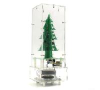DIY 3D LED Christmas Tree With Interactive Music Speaker And USB Power For Hands On Electronics Learning