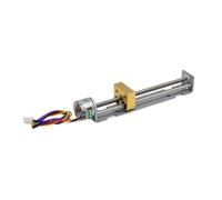 DIY 3D Printer 90mm Long Linear actuator 15mm DC 5V-12V 6V 9V 2-phase 4-wire Stepping electronic starter ICXLPMC