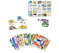 DIY 3D Puzzle Set - 25 Sheets Paper Craft, Educational Toy for Boys Girls, Creative Assembly Kit for Classroom Family Fun, Travel Activity Birthday Gift Child
