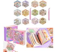 DIY 3D Sticker Scene Stickers Book for Kids Adults 12 Sets DIY 3D House Collection Book Miniature Scene Stickers Therapy for Adult Relief Stress Pass The Time Birthday Gift