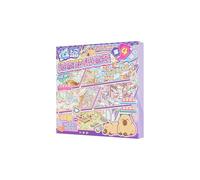 DIY 3D Sticker Scenes 20 Sets Make Your Own Mini Shop House Scene Stickers for Kids Girls Cute Fun Cartoon Animal Sticker Therapy for Adult Relief Stress Pass The Time (Boxed)