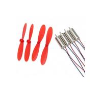 DIY 4 Pack 3.7V 50000RPM 716 Hollow Cup Coreless -speed Motor With 4 Pack 55MM CW CCW Propellers Compatible With Compatible Quadcopter(MOTOR WITH PROPS)