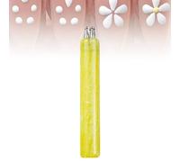 DIY 5 Petal Flower Nail Dotting Pen, Manicure Art, Quick Floral Pattern Stamp Pen, 1.8mm Fine Tip Rhinestone Precision Markers,Perfect for Painting, Sculpting, Rhinestones DIY and Salon (yellow)