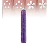 DIY 5 Petal Flower Nail Dotting Pen, Manicure Art, Quick Floral Pattern Stamp Pen, 1.8mm Fine Tip Rhinestone Precision Markers,Perfect for Painting, Sculpting, Rhinestones DIY and Salon (purple)