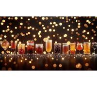 DIY 5D Adults and Beginners Diamond Painting Full Drill Kits Bar Cocktail Pictures Rhinestone Crystal Cross Stitch Diamond Art Perfect For Gift and Home Wall Decor Round Drill 35x60cm AD0295