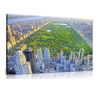 DIY 5D Diamond Art Kits, New York Central Park Adults/Kids Diamond Embroidery Painting Full Drill Rhinestone Cross Stitch Arts Craft for Home Wall Decor 30X60cm
