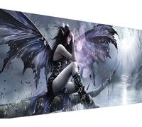 DIY 5D Diamond Painting Anime Diamond Art Kits for Adults, Large Diamond Art Witch 100x200cm Diamond Painting Kits, Round Drill Gem Crystal Art Embroidery Crafts Kits for Home Wall Decor Gifts S-7