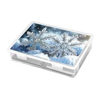 DIY 5D Diamond Painting Box Kits for Adults, DIY Full Diamond Painting Rhinestones Decorative Storage Box Stackable Crystal Mosaic Storage Container for Adults/Beginners Gift Idea Home Decor