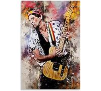 DIY 5d Diamond Painting by Number Kit Keith Richards Canvas Art Poster Diamond Embroidery Cross Stitch Arts 30x40CM