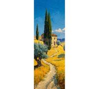 DIY 5D Diamond Painting Kits for Adults & Beginners, 21.6x61 in Full Round Drill Autumn Diamond Art for Kids, Farm Diamond Painting Crystal Art, Stress Relief Craft & Wall Decor for Home Living Room