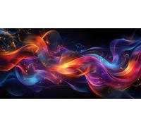 DIY 5D Diamond Painting Kits for Adults, Colorful Lines Diamond Art Painting Round Full Drill Crystal Rhinestone Embroidery Picture Craft Kits for Home Wall Decor Gifts 80x160cm, P2098