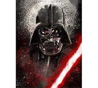 DIY 5D Diamond Painting Kits for Adults, Darth Vader Anakin Skywalker Lightsaber Full Drill Diamond Embroidery Kit Home Office Wall Art Decor Paint by Numbers 11.8x15.7 inches