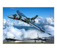 DIY 5D Diamond Painting Kits for Adults/Kids by Numbers Aircraft Sky Full Drill Crystal Rhinestone Diamond Embroidery Painting Cross Stitch Canvas Art, for Home Wall Decor Gifts Round drill,50x70cm