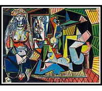 DIY 5D Diamond Painting Kits for Adults Kids,Diamond Art Kits,Full Drill Crystal Rhinestone Painting Pictures for Home Wall Decor,Women of Algiers by Pablo Picasso