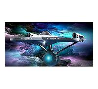 DIY 5D Diamond Painting Kits Full Drill Large Size for Adults/Kids Space Ship Diamond Embroidery Picture Painting Art Rhinestone Canvas Cross Stitch for Home Wall Decor Gift Square Drill 16x32inch