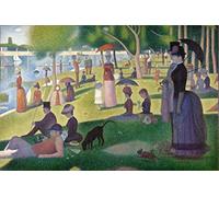 DIY 5D Diamond Painting Kits -George Seurat'S Famous Painting - Sunday On Big Bowl Island - Wall Decoration 30×40cm