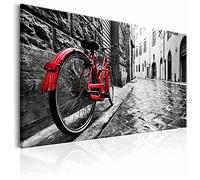 DIY 5D Diamond Painting Kits Red Bicycle On Grey, Diamond Art for Adults/Kids Full Drill Pictures Cross Stitch Embroidery Crafts Home Living Room Office Wall Decor Square Drill 60x120cm(24x48in)