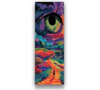 DIY 5D Diamond Painting Mysterious Eye Diamond Art Kits Adults/Kids, Large Diamond Painting Kit Crafts, Crystal Art Kits Cross Stitch Diamond Dots, for Room Wall Decor, Gift 40x120 cm/15.7x47.2 Inch