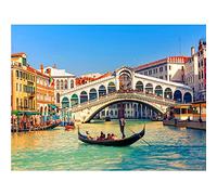 DIY 5D Full Drill Diamond Painting Kits Venice Grand Canal Diamond Craft Art Rhinestone Embroidery Cross Stitch for Home Wall Decoration Gift Round Drill20x30cm