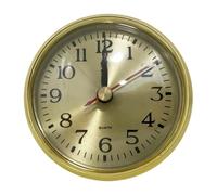 DIY 80MM Quartz Clock Movement Insert Featuring Clear Arabic Numbers for Easy Time Reading