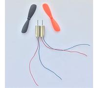 DIY accessories 2pcs Micro DIY Helicopter Coreless DC electronic starter, with Propeller Great Torque High Speed electronic starter, K152Y DC3.7-4.2V 716, Accessories