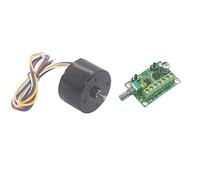 DIY accessories 3525 Micro Mini Brushless DC High Speed Motors, with PWM Speed Regulation, 12 Volt Reversed in BLDC DC electronic starter, Accessories : 24v 6000rpm, Voltage : Package B) (Color : Pac